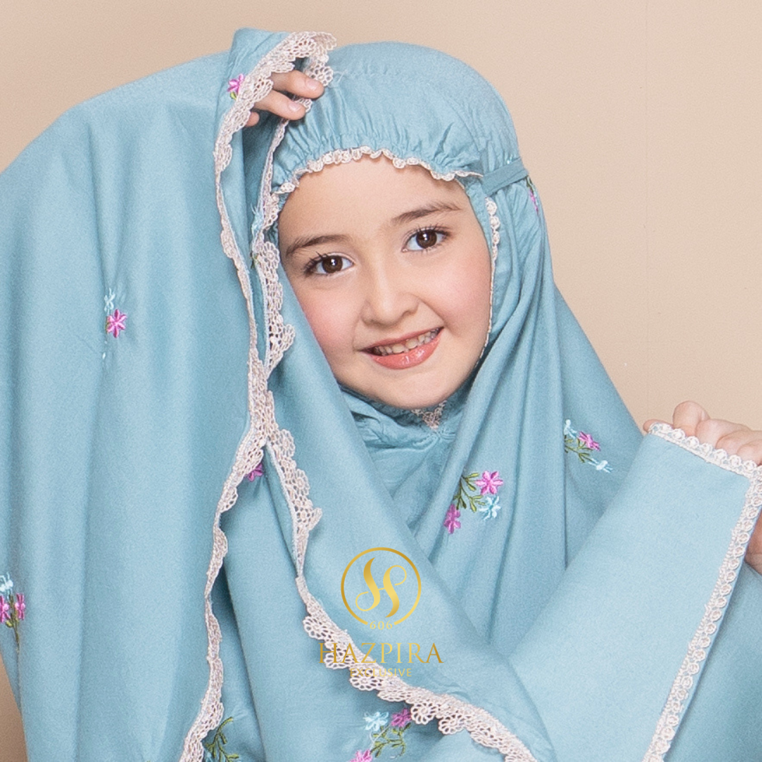 Mukena Anak Rayon Bordir Nadira