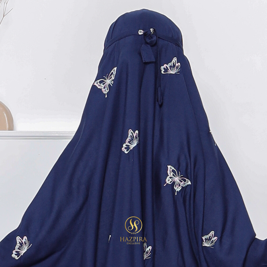 Mukena Anak Rayon Bordir Butterfly