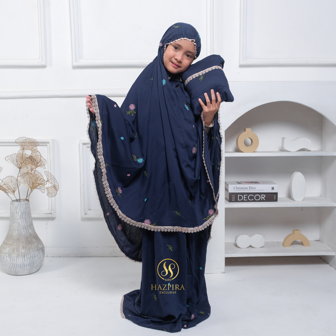 Mukena Anak Rayon Bordir Nahla