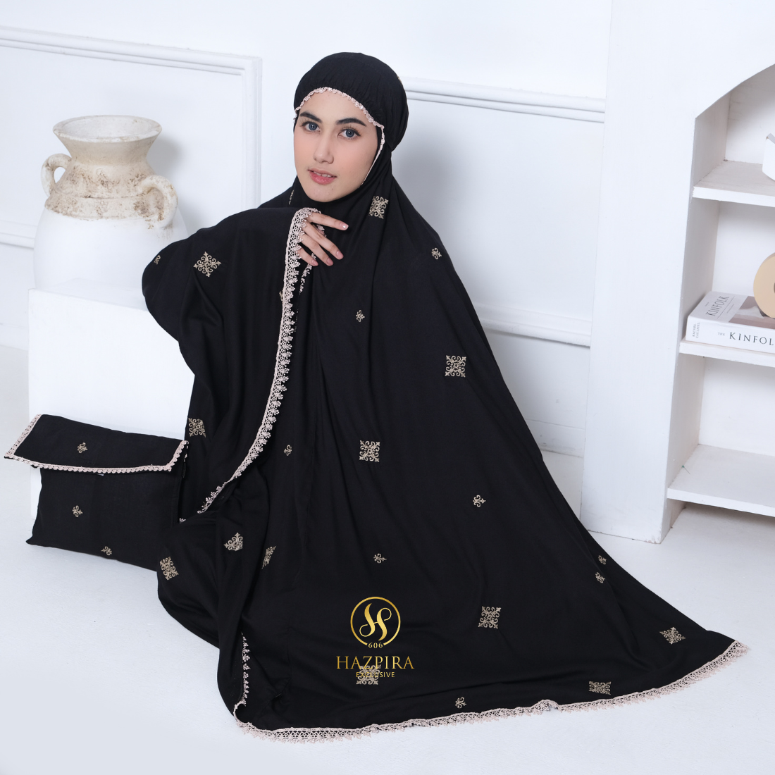 Mukena Dewasa Rayon Bordir Batik