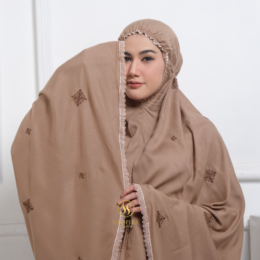 Mukena Dewasa Rayon Bordir Batik