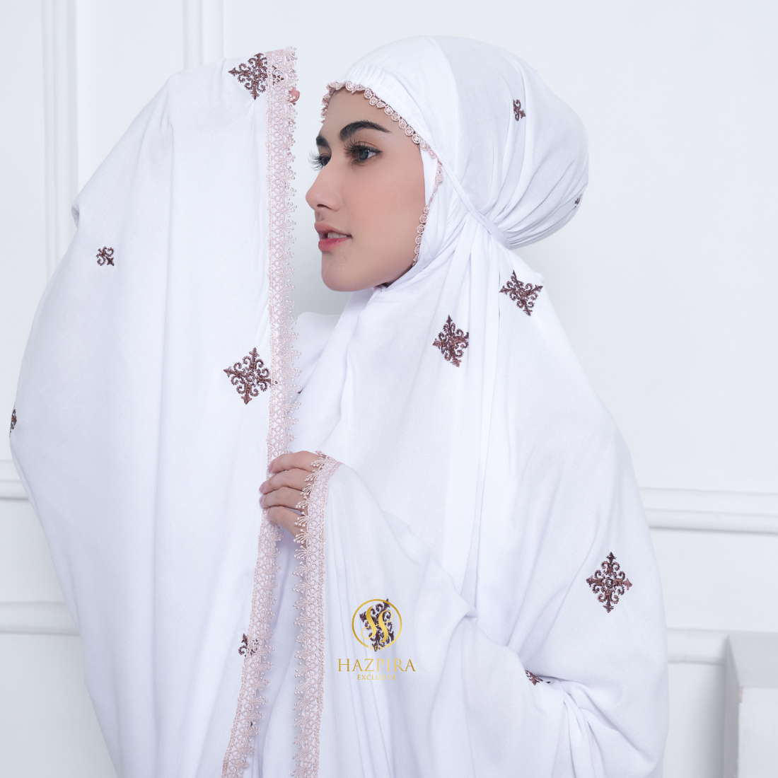 Mukena Dewasa Rayon Bordir Batik