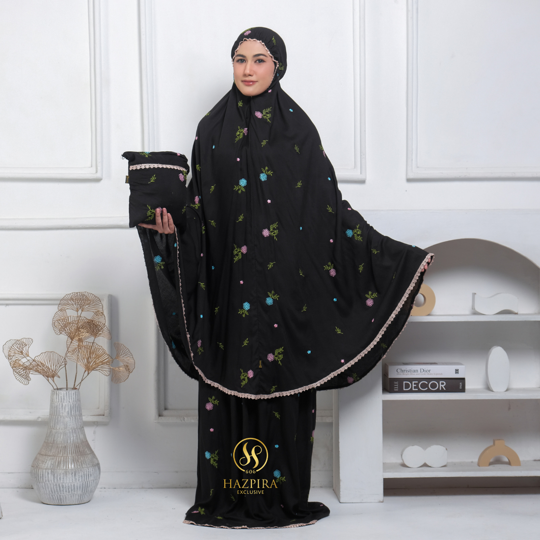 Mukena Dewasa Rayon Bordir Nahla