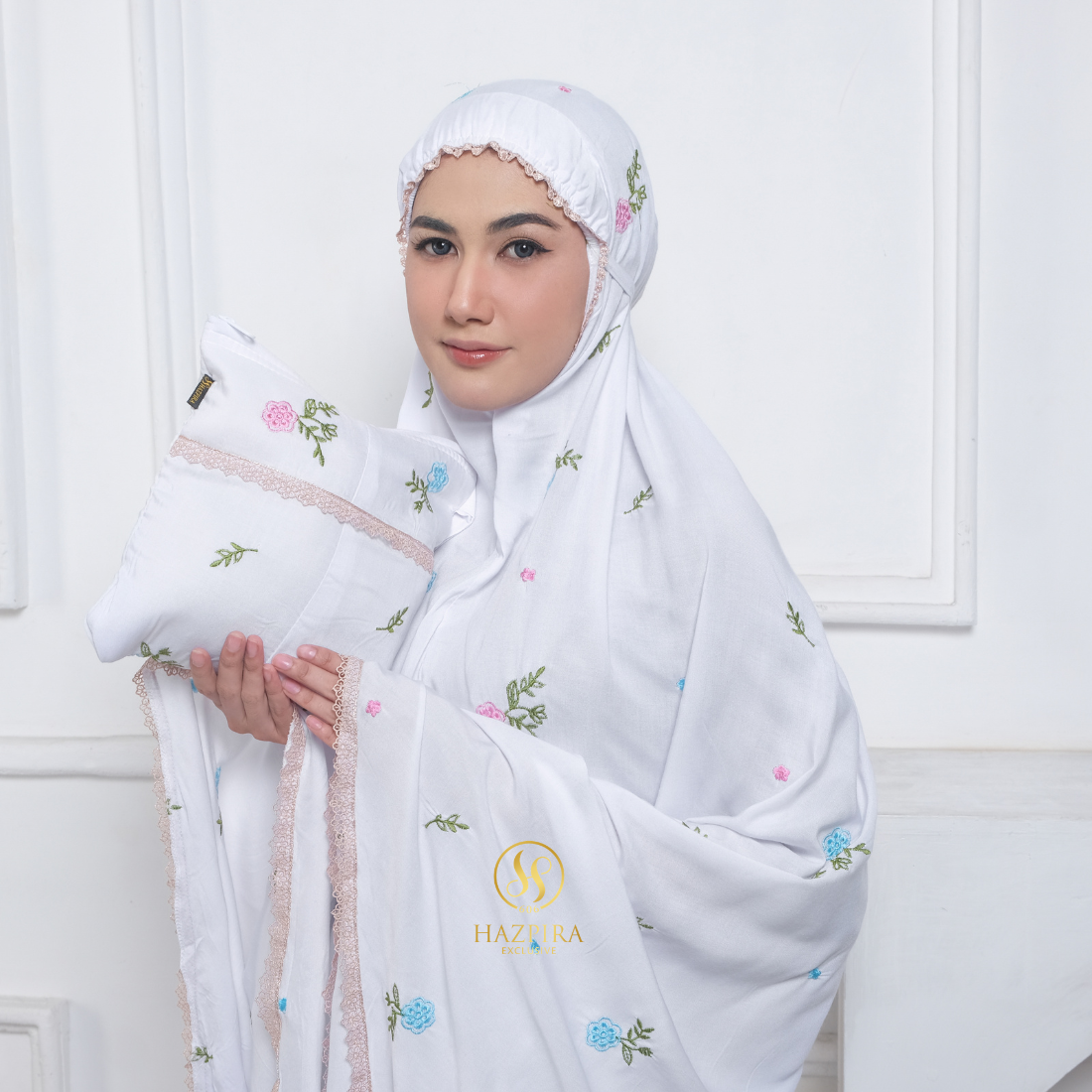 Mukena Dewasa Rayon Bordir Nahla