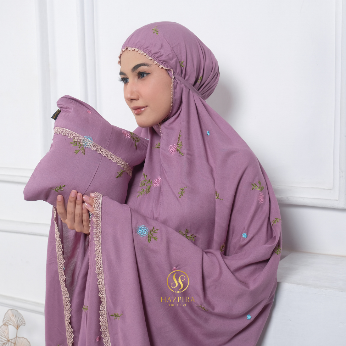Mukena Dewasa Rayon Bordir Nahla