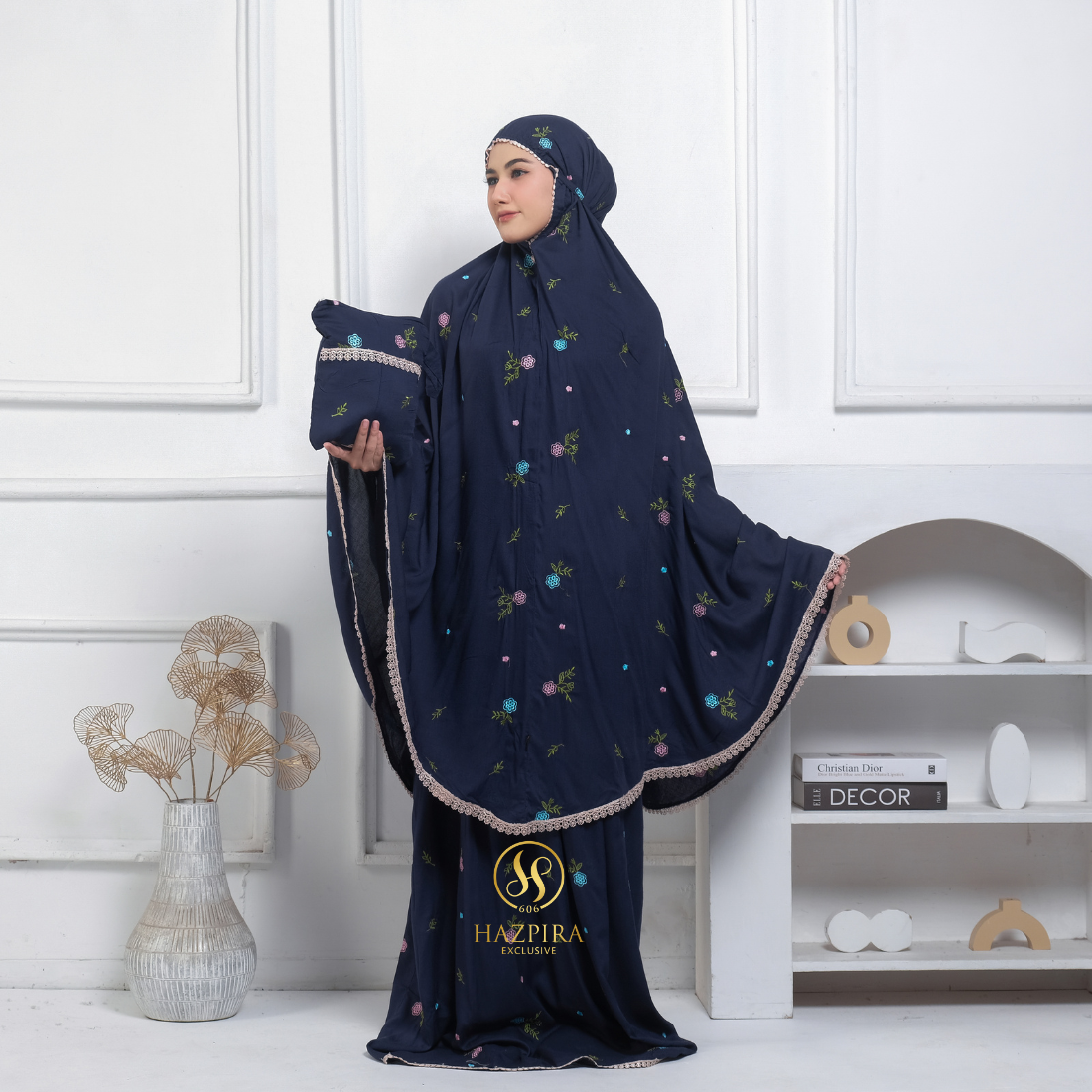 Mukena Dewasa Rayon Bordir Nahla