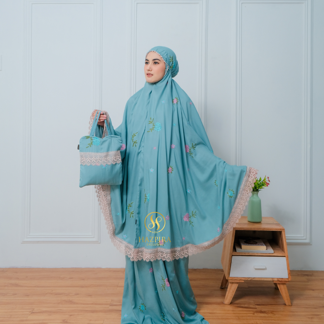 Mukena Dewasa Rayon Bordir Marisya