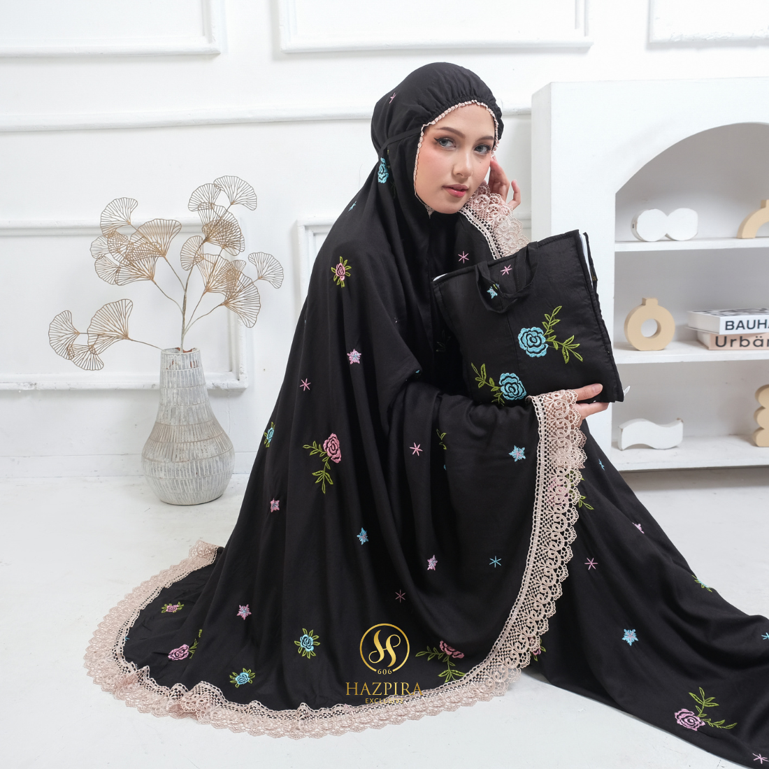 Mukena Dewasa Rayon Bordir Marisya