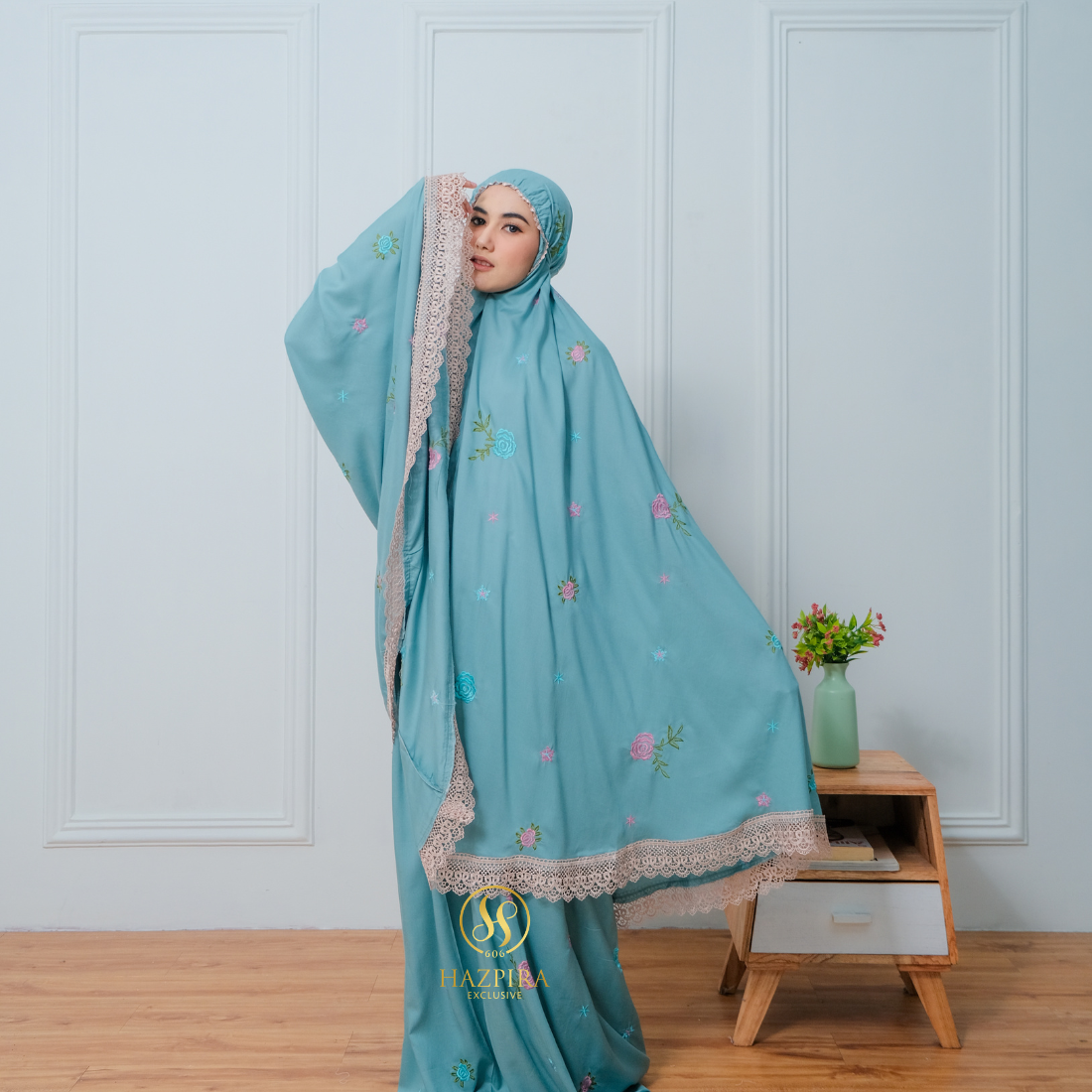 Mukena Dewasa Rayon Bordir Marisya