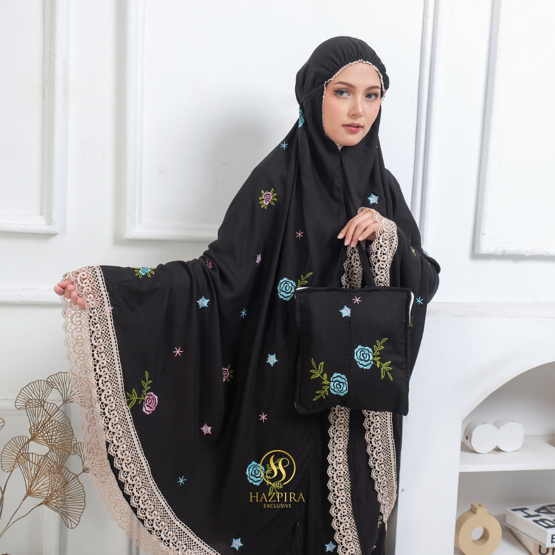 Mukena Dewasa Rayon Bordir Marisya