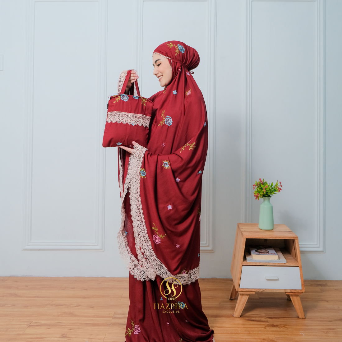Mukena Dewasa Rayon Bordir Marisya