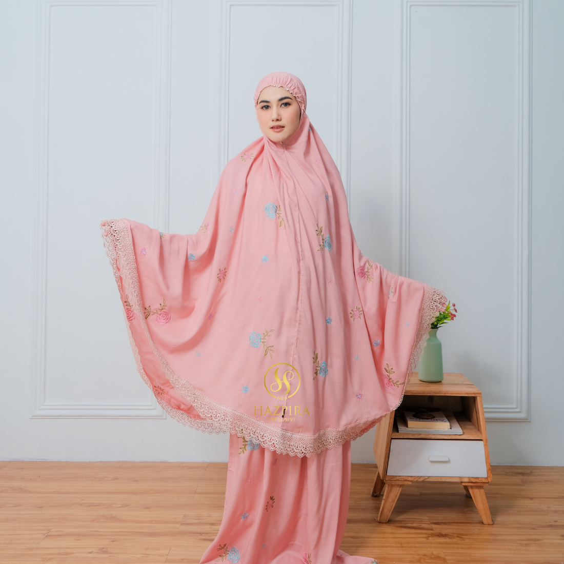 Mukena Dewasa Rayon Bordir Marisya