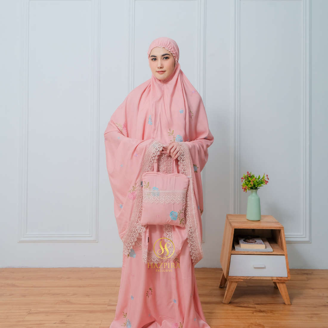 Mukena Dewasa Rayon Bordir Marisya