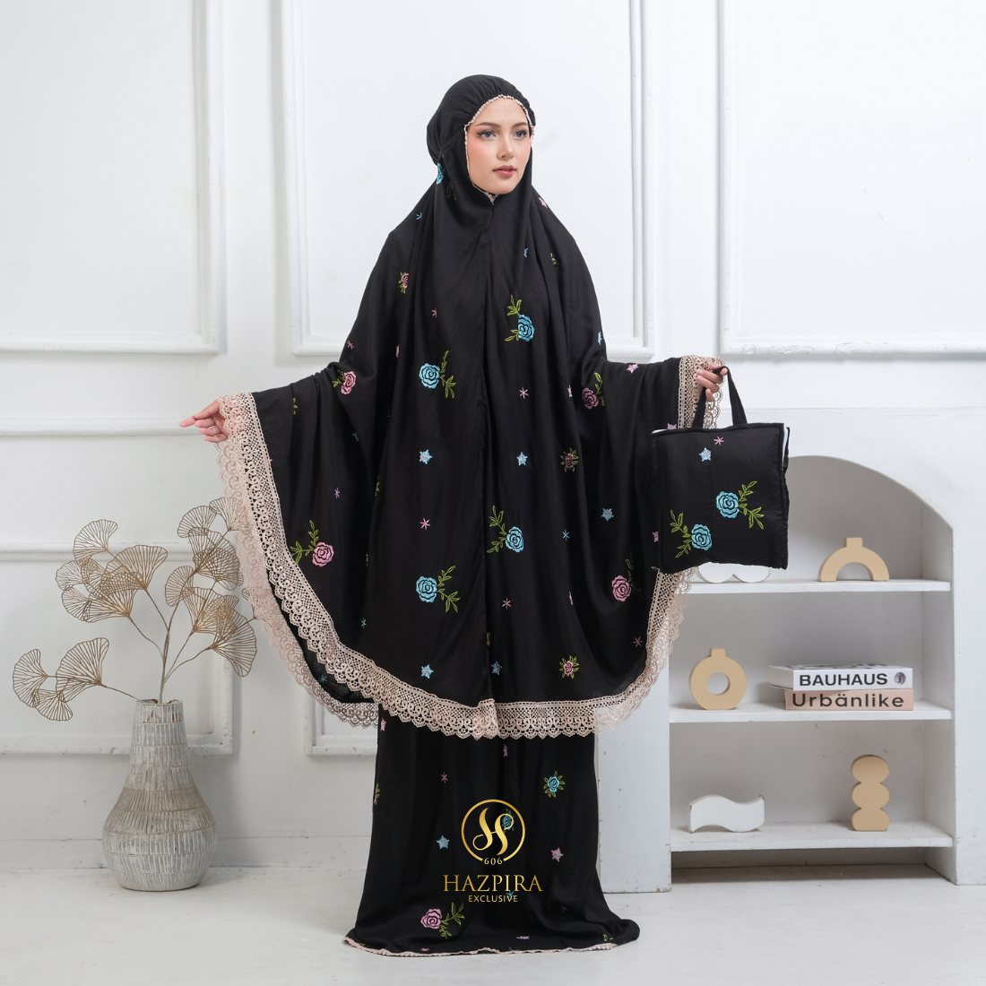 Mukena Dewasa Rayon Bordir Marisya