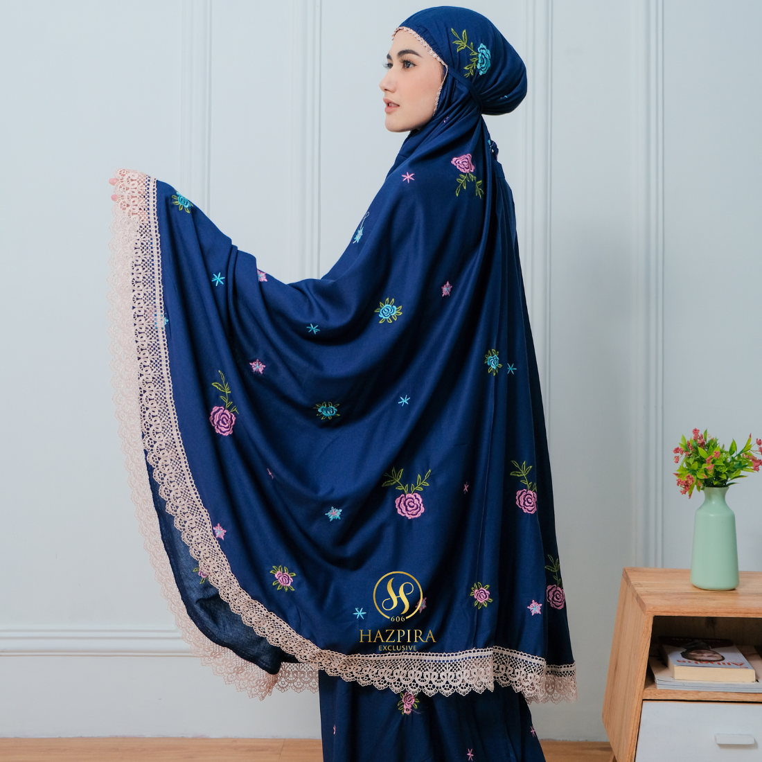 Mukena Dewasa Rayon Bordir Marisya